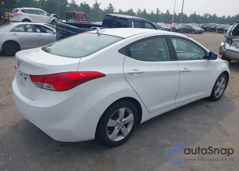 2011 Hyundai Elantra Gls из США, поврежденный, VIN 5NPDH4AE6BH047714